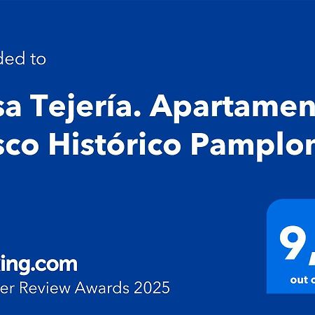 Casa Tejeria. Apartamento Casco Historico 팜플로나 외부 사진